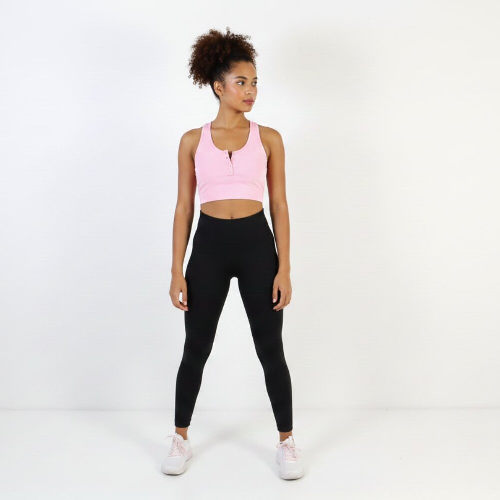 *Ardene Pink Cropped Sports Tank